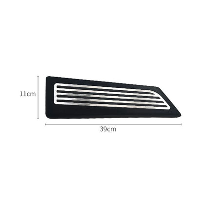 Tesla Model 3 / Model Y Stainless Steel Driver Footrest