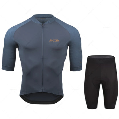 2025 Rvouei Pro Team Fahrradbekleidung Herren Neues Rennrad-Outfit Renntrikot Atmungsaktives Radsport-Trikot-Set Ropa Ciclismo Maillot