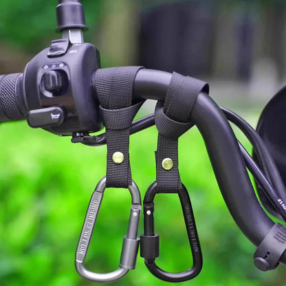 2-Pack Universal Electric Bike & Scooter Front Storage Hooks for Bags & Helmets