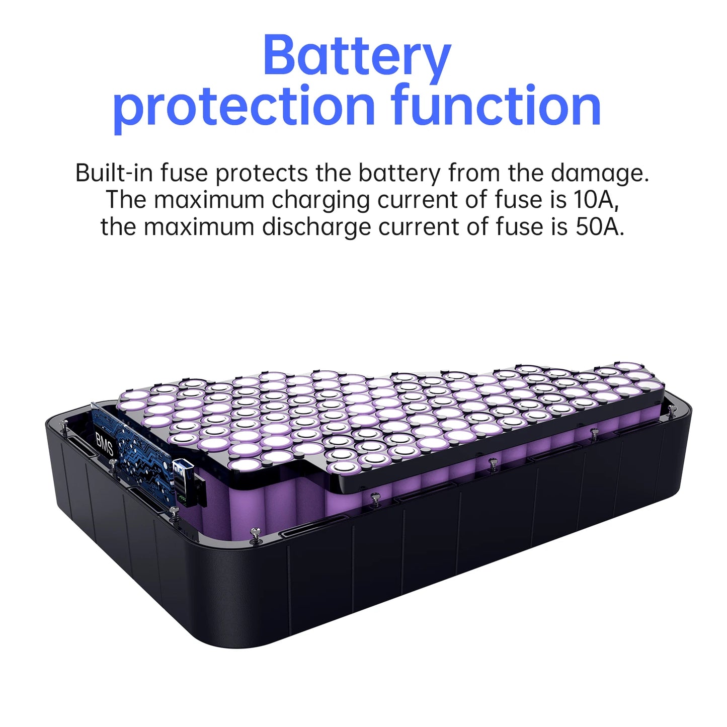 Waterproof Triangle E-Bike Battery – 36V, 48V & 52V Lithium Battery Pack