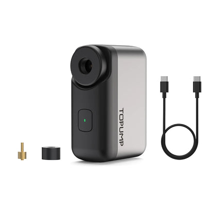 Mini Electric Bike Pump 120 PSI – Ultra Portable Cordless Inflator (Presta & Schrader)