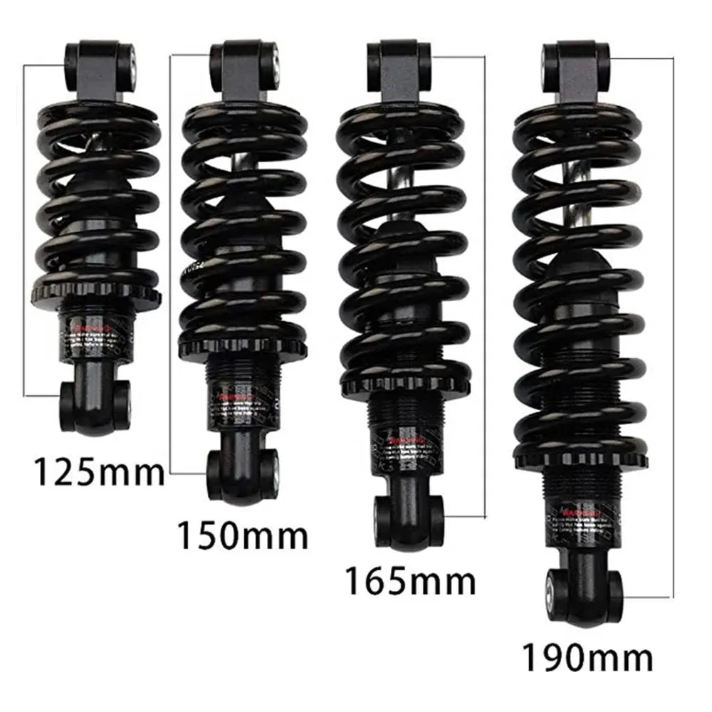 KS-260 Adjustable Coil Rear Shock Absorber for MTB, E-Bikes & Scooters