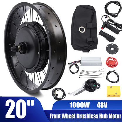 E-Bike 20" 48V 1000W Conversion Kit