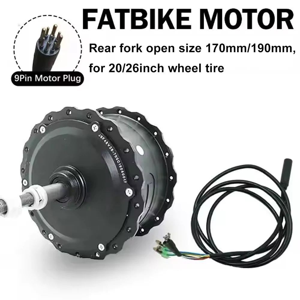 Snow 48V 1000W E-Bike Conversion Kit
