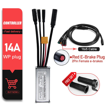 KT Waterproof E-Bike Controller 36V/48V – 14A to 35A Brushless Motor Controller