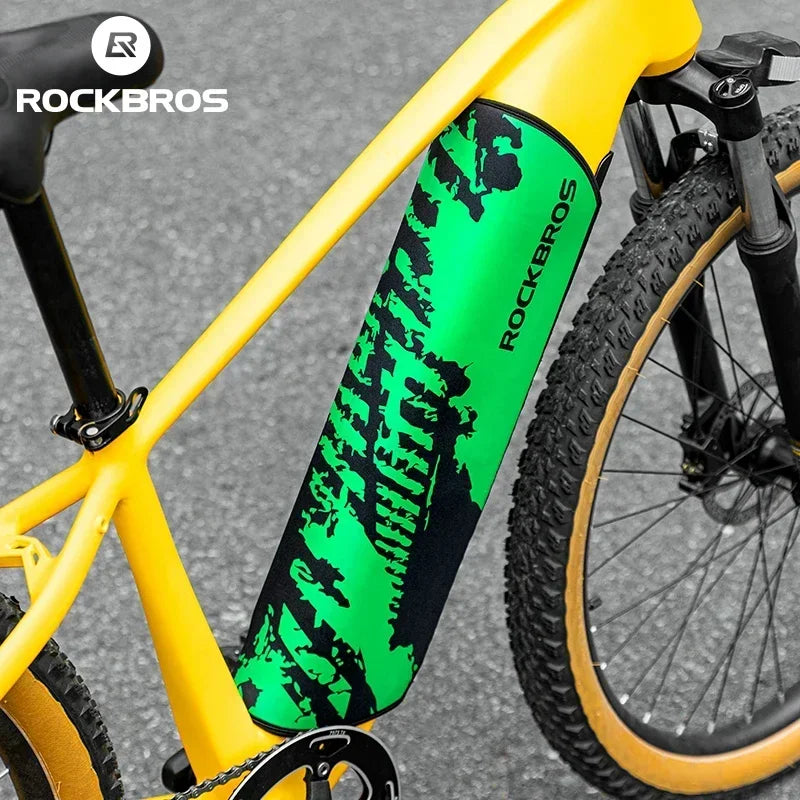 ROCKBROS Thick E-Bike Battery Cover Weatherproof Reflective Insulation Protector