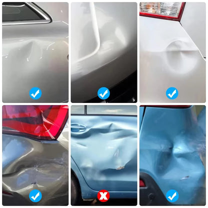 Paintless Dent Repair Kit with T-Bar & Slide Hammer