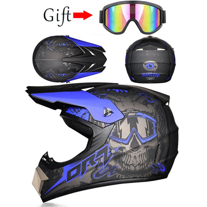 ORZ-905 Off-Road-Motorradhelm, Fahrrad-Geschwindigkeitsabfall, DH-Integralhelm, Rallye-Offroad-Helm