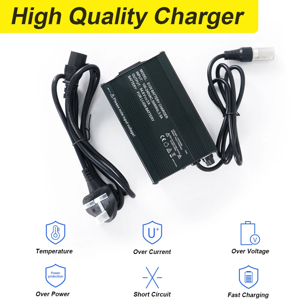 Waterproof Triangle E-Bike Battery – 36V, 48V & 52V Lithium Battery Pack