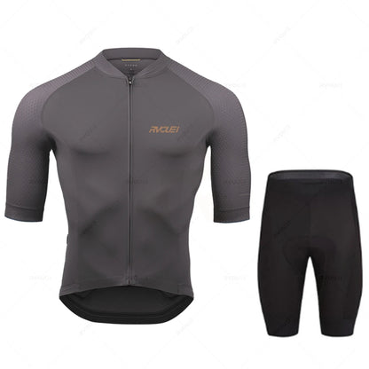 2025 Rvouei Pro Team Fahrradbekleidung Herren Neues Rennrad-Outfit Renntrikot Atmungsaktives Radsport-Trikot-Set Ropa Ciclismo Maillot