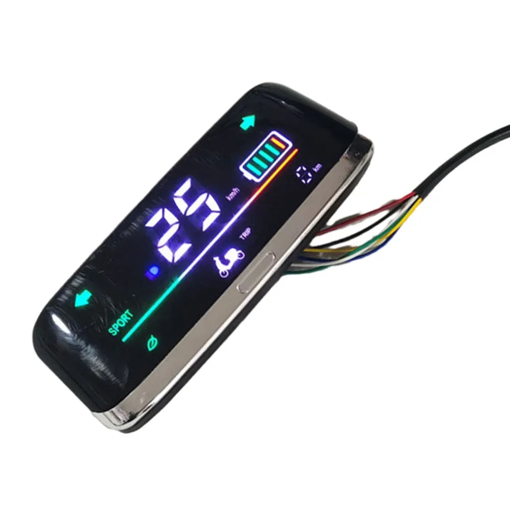 Electric Bike LCD Display Screen 48V–72V with 6-Pin Connector