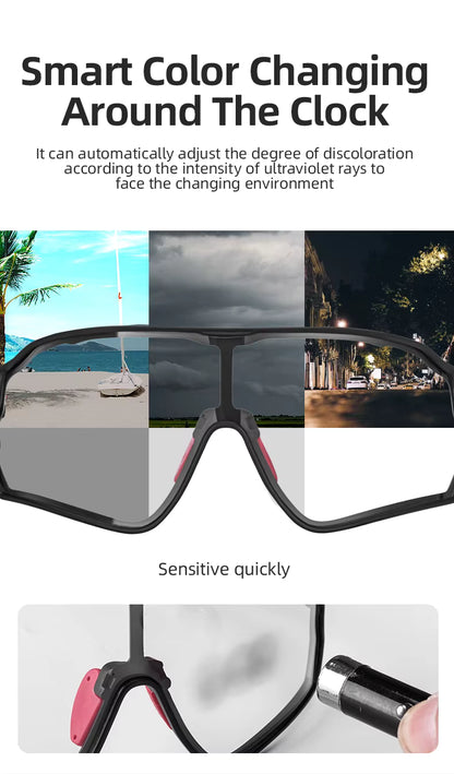 ROCKBROS Photochrome Fahrradbrille