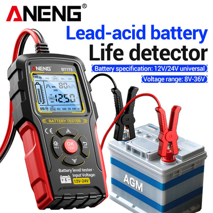 ANENG BT175 Vehicle Battery Analyzer 8–36V