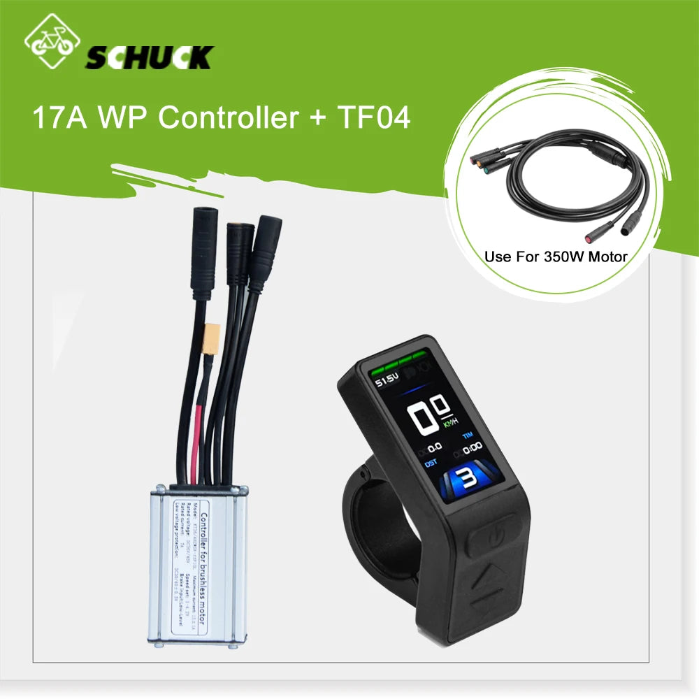 KT Waterproof Sine Wave E-Bike Controller – 36V/48V Brushless Motor Controller