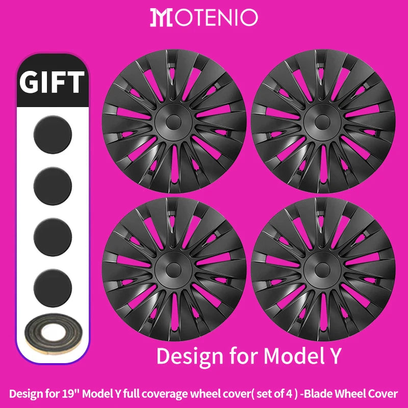 Tesla Model Y 19-Inch Blade Style Wheel Covers 2020–2024