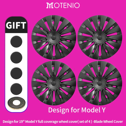Tesla Model Y 19-Inch Blade Style Wheel Covers 2020–2024
