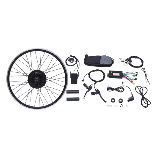 24" E-Bike Conversion Kit 36V 500W Rear Hub Motor Wheel Set