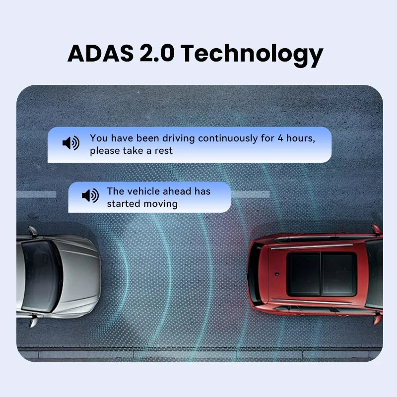 DDPAI Z50 Pro 4K Dash Cam with GPS, ADAS & 3-Inch IPS Screen