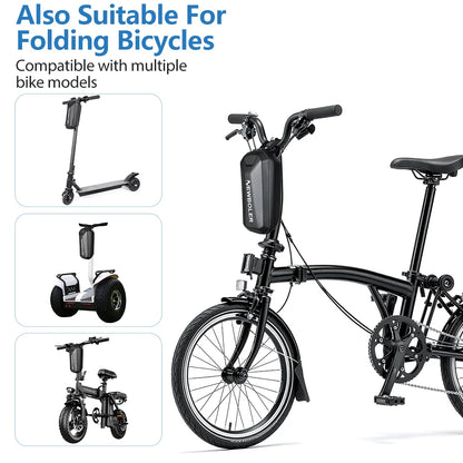 NEWBOLER Elektroroller wasserdichte Fronttasche