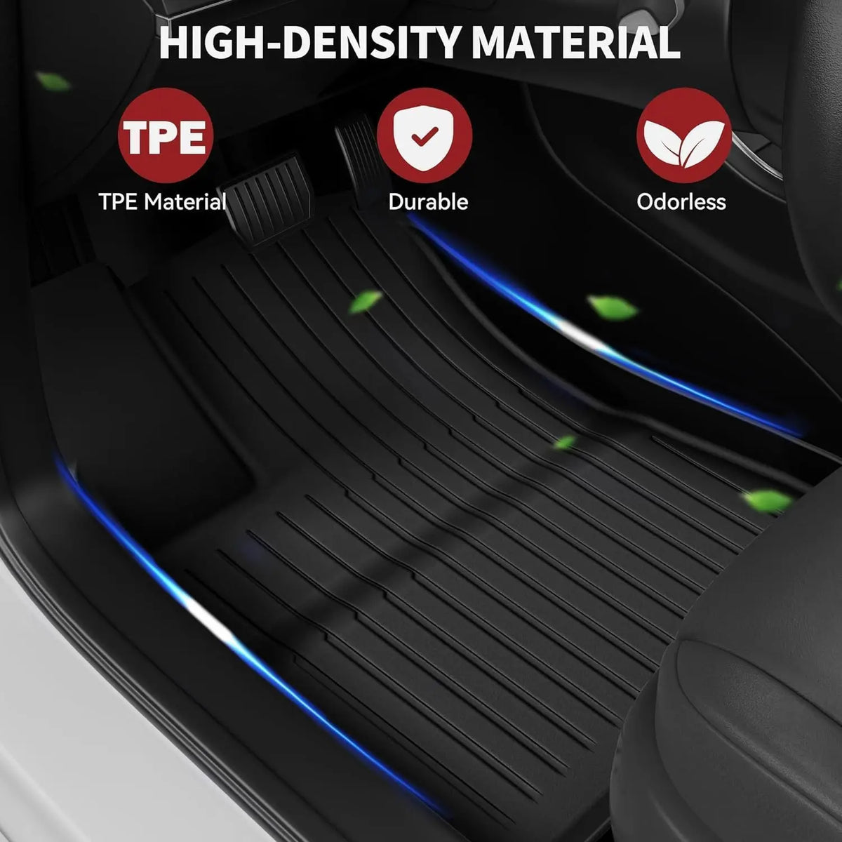 Tesla Model 3 / Model Y TPE Floor Mats 2019–2024