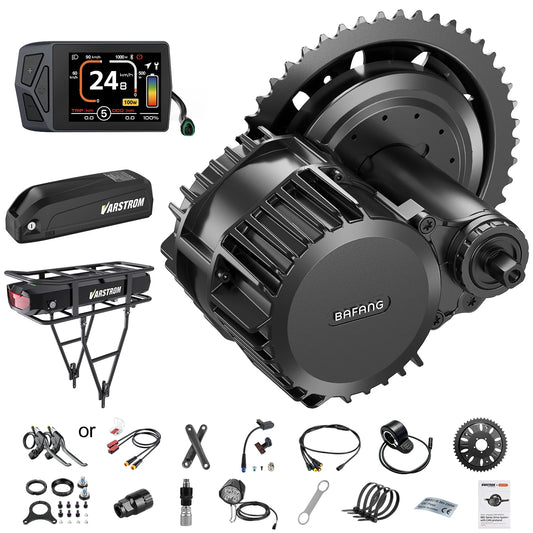 Kit de conversion pour vélo électrique à moteur central BAFANG BBS 500W 750W 1000W
