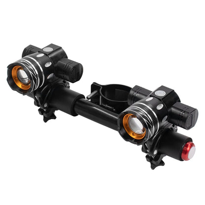 USB Rechargeable LED Headlight for Ninebot ES1 ES2 ES3 ES4 & Max G30 Scooters
