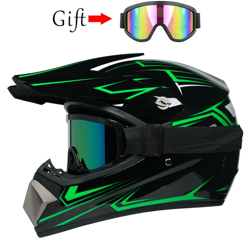 ORZ-905 Off-Road-Motorradhelm, Fahrrad-Geschwindigkeitsabfall, DH-Integralhelm, Rallye-Offroad-Helm