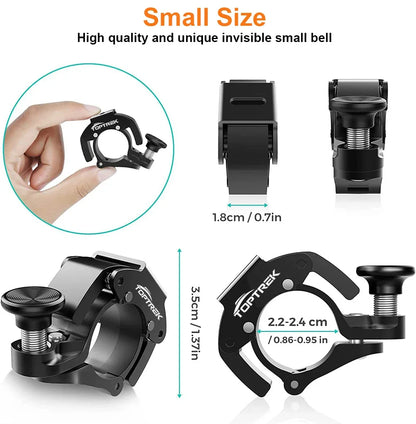 Stainless Steel Hidden Bicycle Bell 90-100dB for MTB & Road Bikes