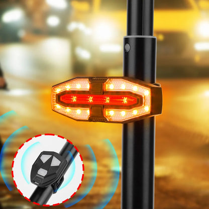 Elektroroller-Blinkerrücklicht mit Fernbedienung