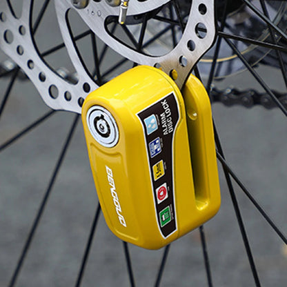 Bike Alarm Disc Brake Lock with Keys