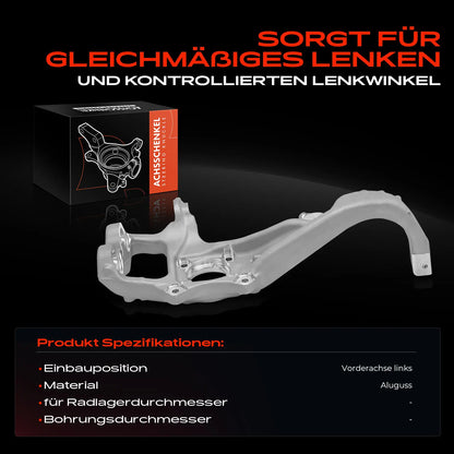 Tesla Model X Vorderachsschenkel vorne links Radaufhängung, 2-teiliges Set