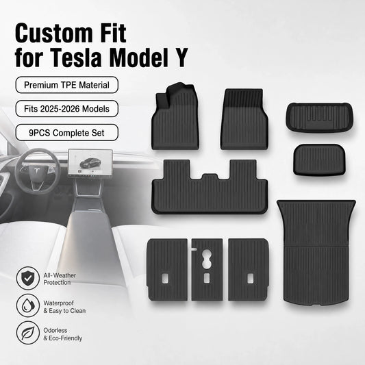 Tesla Model Y Juniper TPE Floor Mats