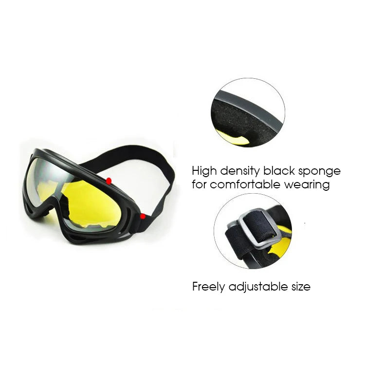 Velev Schutzbrille winddichte Maske