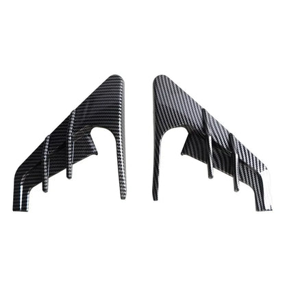 Bright Carbon Fibre Side Camera Covers for Tesla Model 3 / Model Y