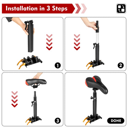 Adjustable Electric Scooter Seat for Xiaomi M365 and M365 Pro