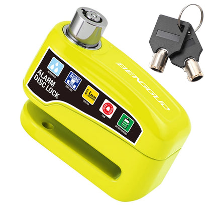 Bike Alarm Disc Brake Lock with Keys