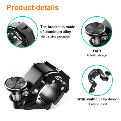 Stainless Steel Hidden Bicycle Bell 90-100dB for MTB & Road Bikes