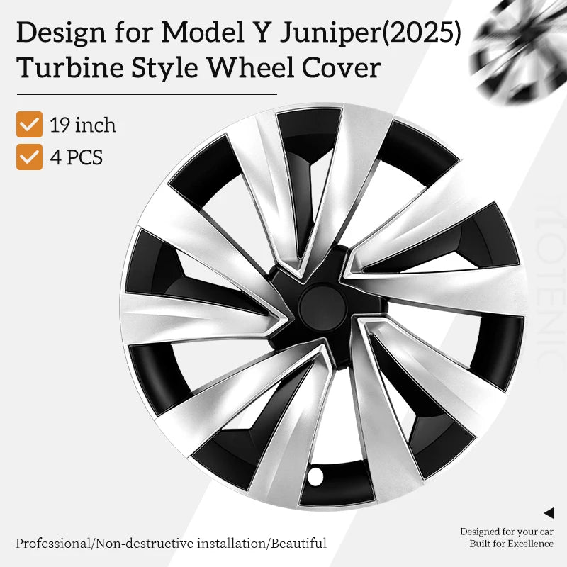 Tesla Model Y Juniper 19-Inch Wheel Covers 2025–2026