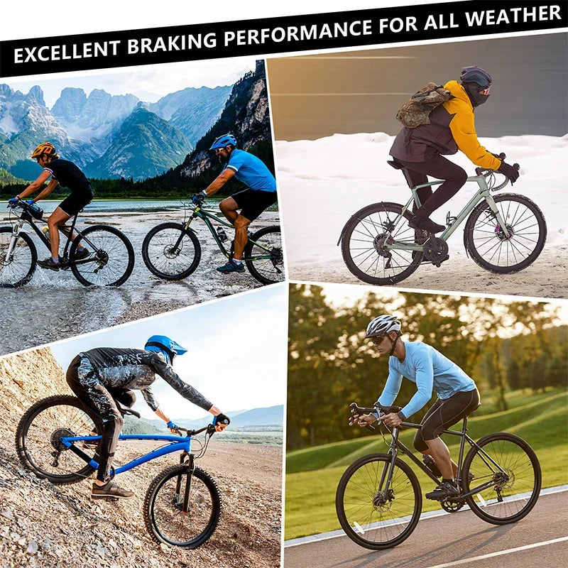 BUCKLOS Semi-Metal Bike Brake Pads