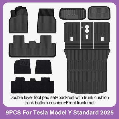 Tesla Model Y Juniper TPE Floor Mats