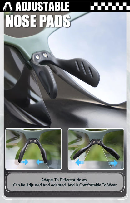 SCVCN Photochromic Cycling Sunglasses UV400 Sports Glasses
