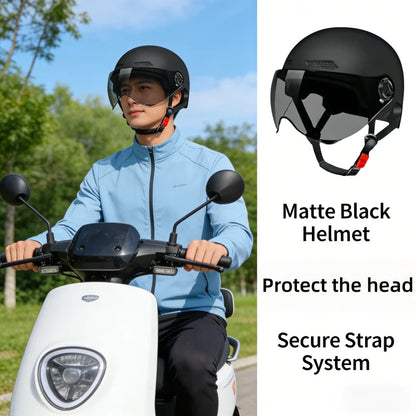 3C Certified Electric Bike & Scooter Half Helmet