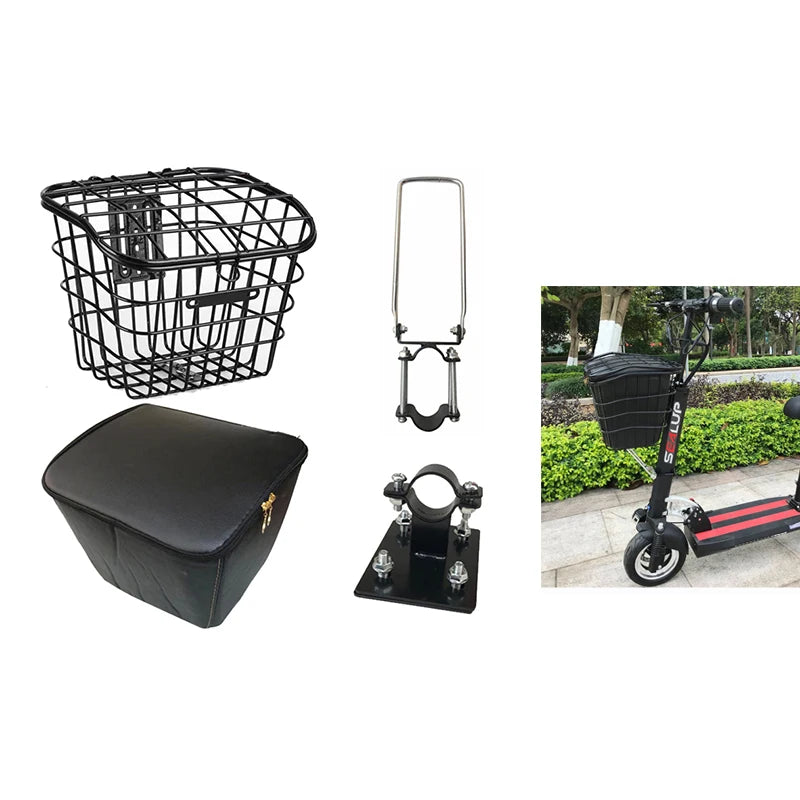Waterproof Electric Scooter Storage Basket for KUGOO M4 Pro & Xiaomi M365