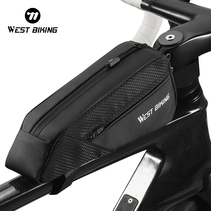 WEST BIKING 1.2L Portable Top Tube Bag