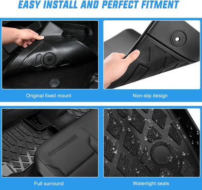 Custom-Fit TPE All-Weather Floor Mats for Chevrolet Models