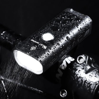 WEST BIKING USB wiederaufladbares LED-Fahrradlicht