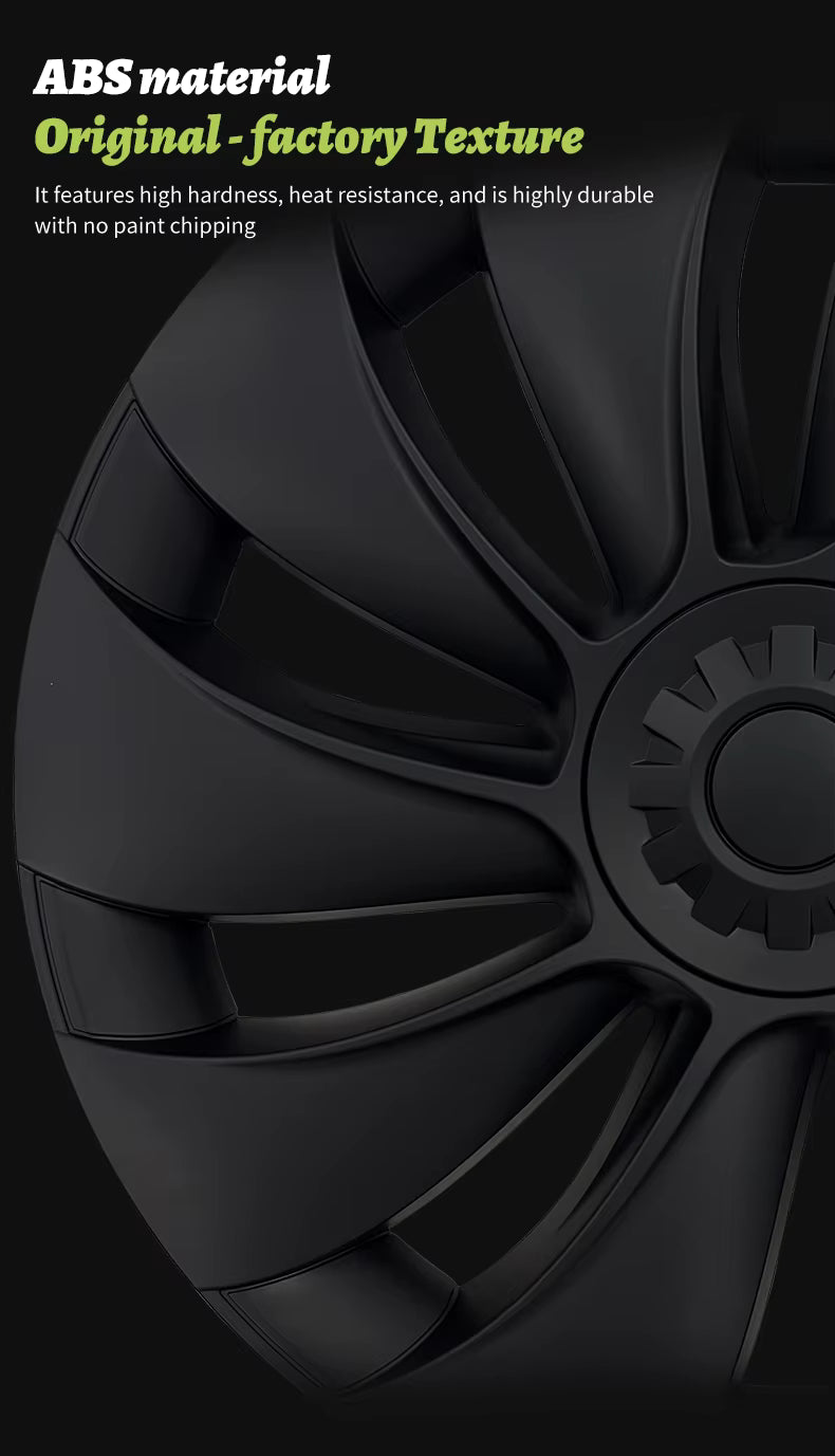 Tesla Model Y Juniper 19-Inch Smooth Style Hub Caps 2025–2026