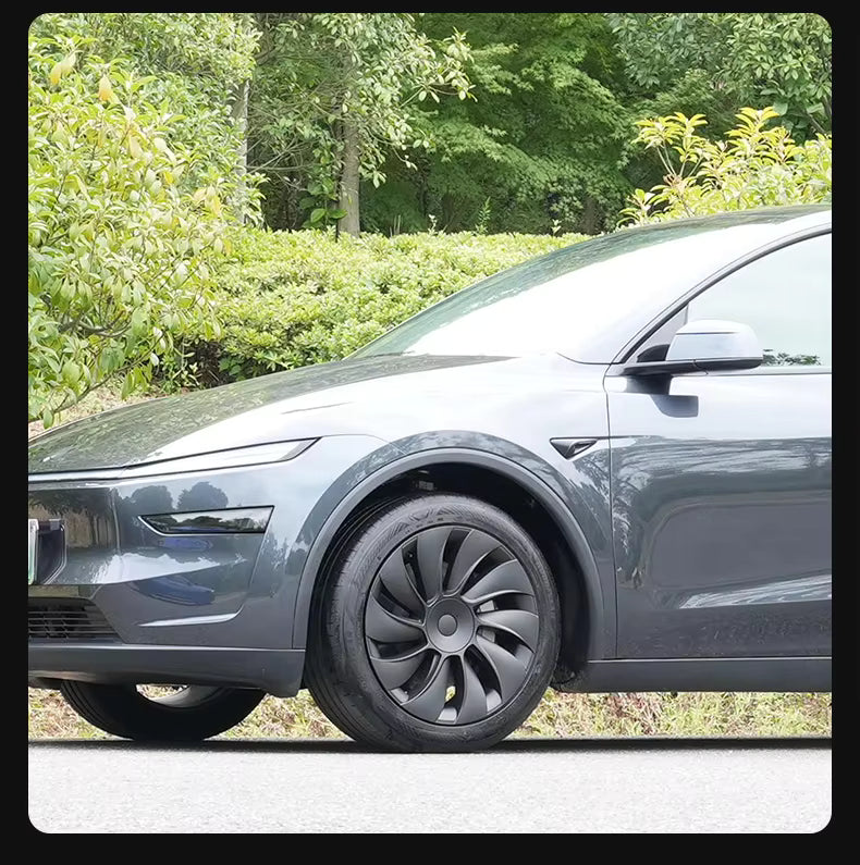 Tesla Model Y Juniper 19-Inch Smooth Style Hub Caps 2025–2026
