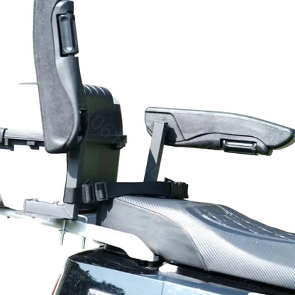 Foldable Rear Seat Safety Armrest for Electric Scooters & Child Passengers