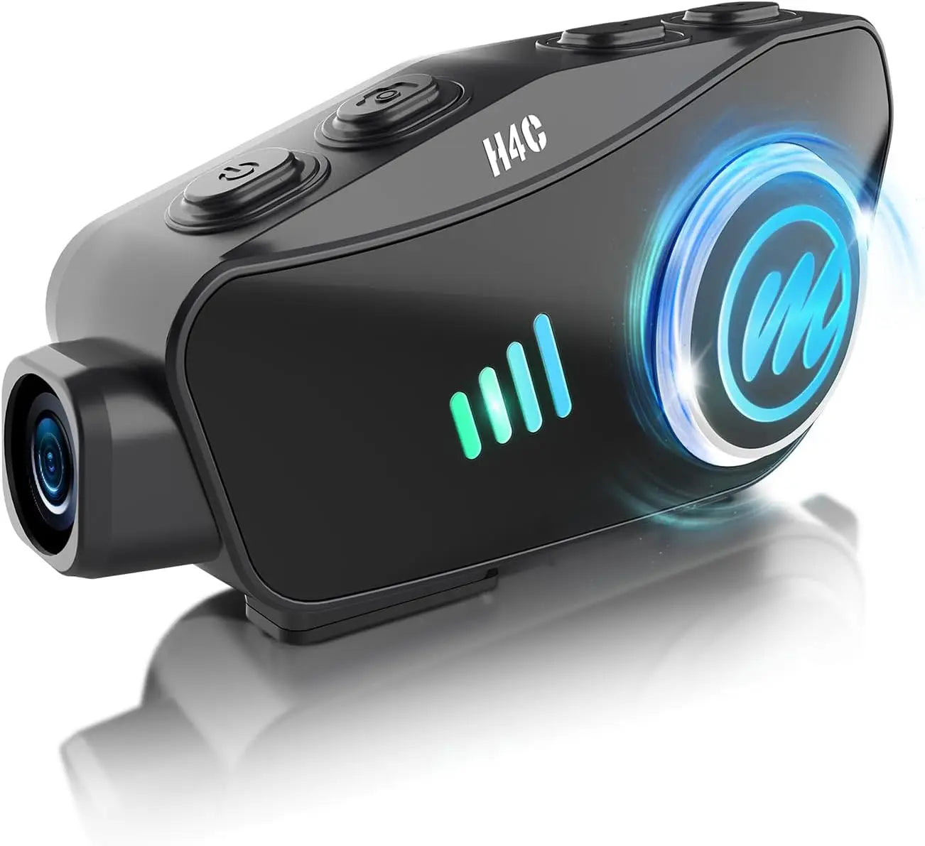 MOMAN 1080P HD Helm-Kamera-Headset und Bluetooth